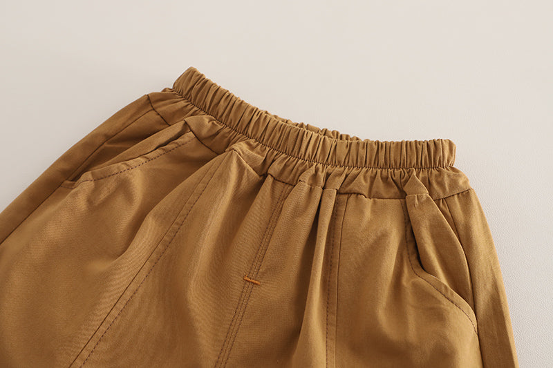 Brown Scoot Short Set