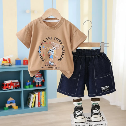 Brown Bluss Short Set