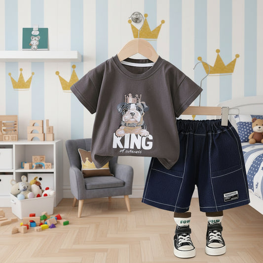 Brown Royal King Set