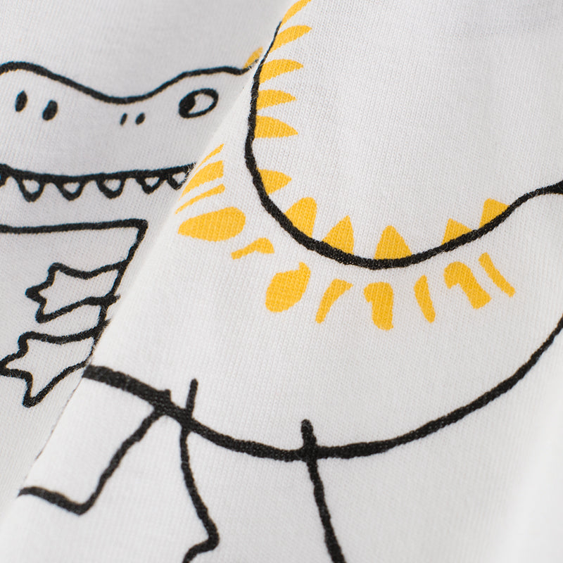Dino-mite White Tee