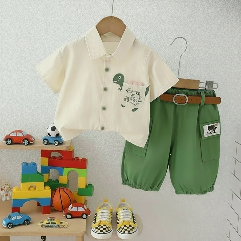 Toorti Green Short Set