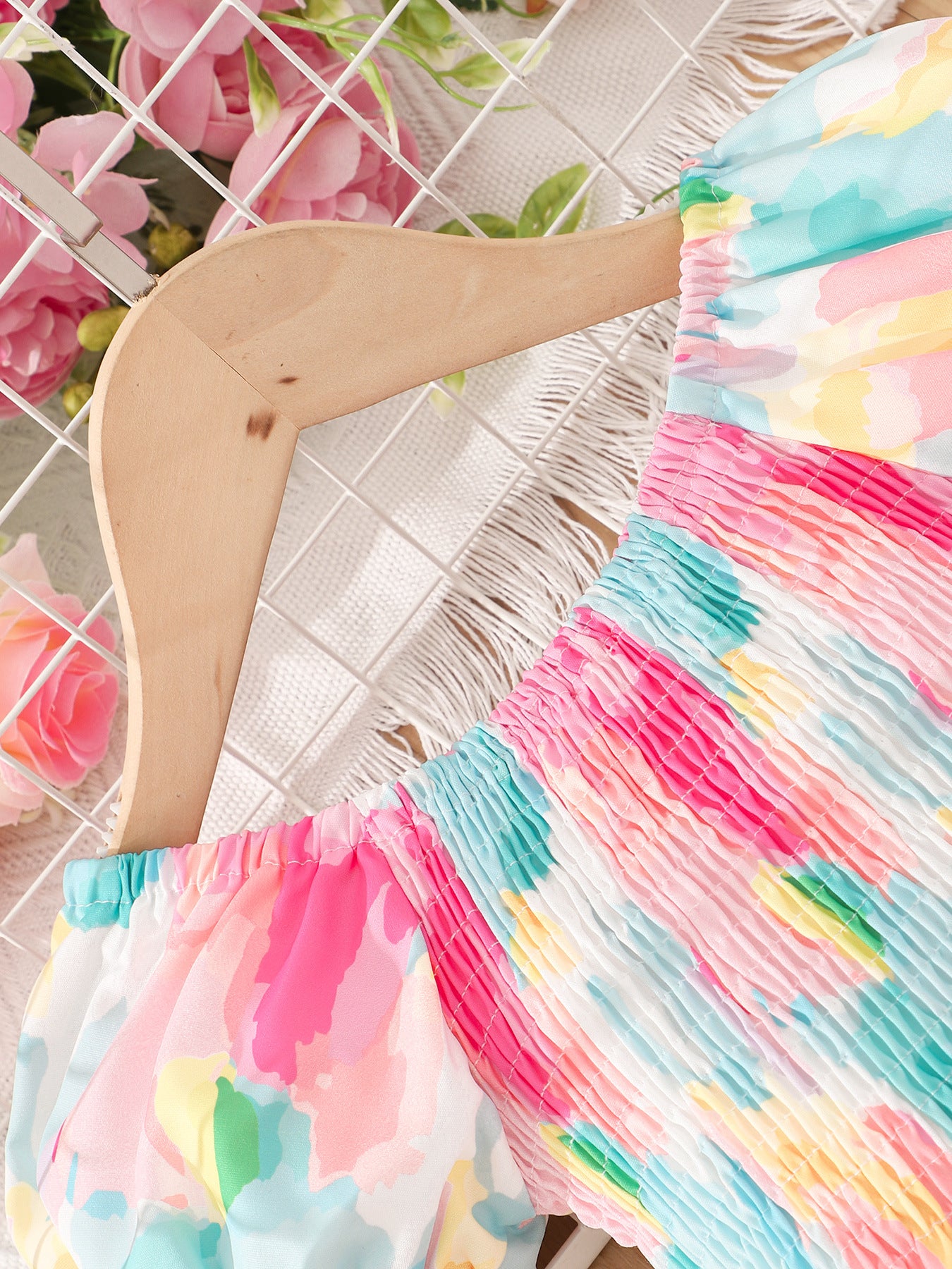 Color Splash Multicolor Dress