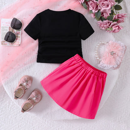 Cute Baby Skirt & Top Set