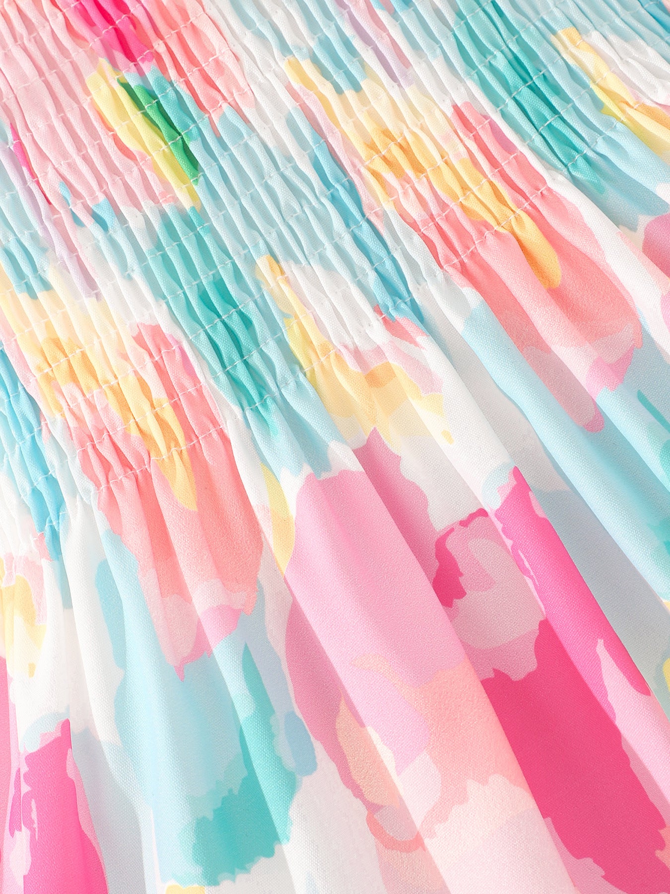 Color Splash Multicolor Dress