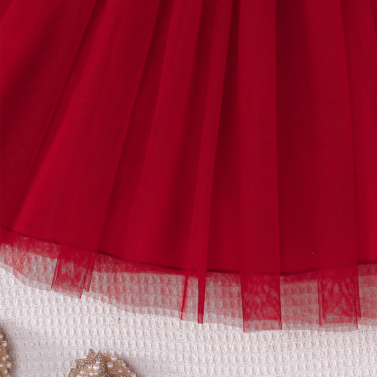 Classic Red Dress Set