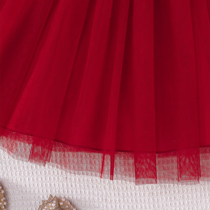 Classic Red Dress Set