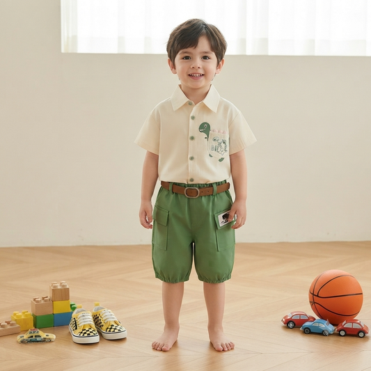 Toorti Green Short Set