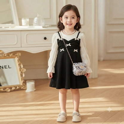 Tiny Ribbon Tales Bow Frock