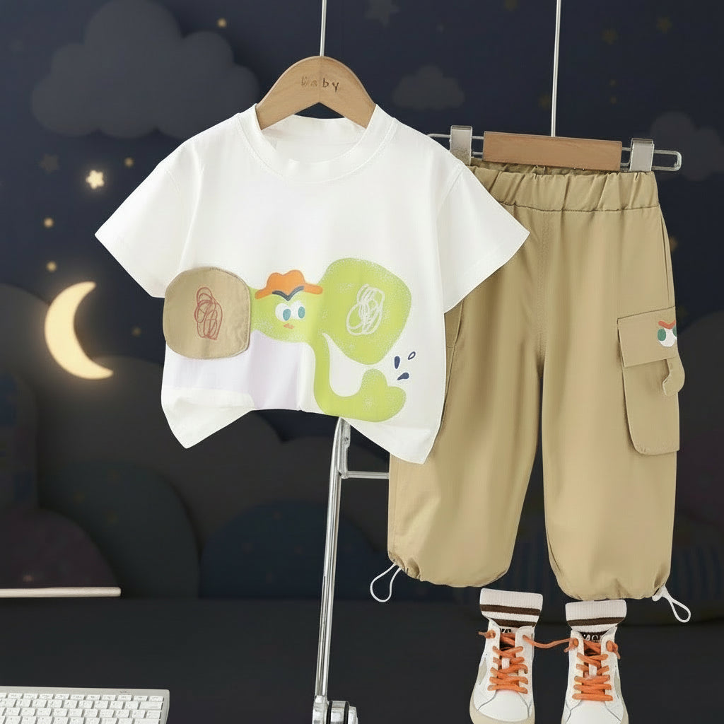 Stylish Boys Elephant Outfit