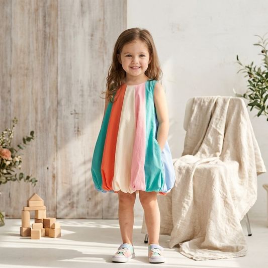 Color Sprout Day Dress