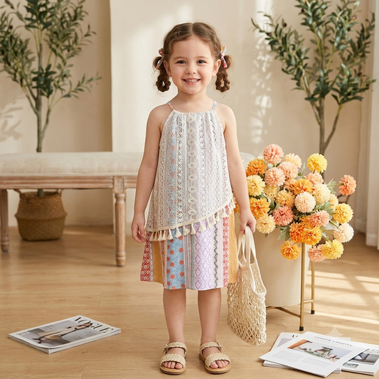 Elegant Net Layered Frock