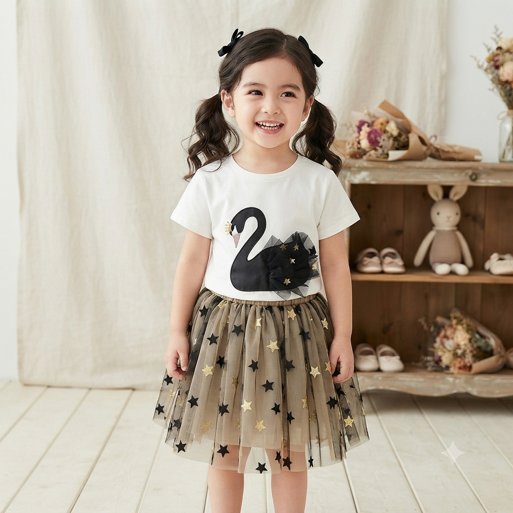 White Little Swan Couture