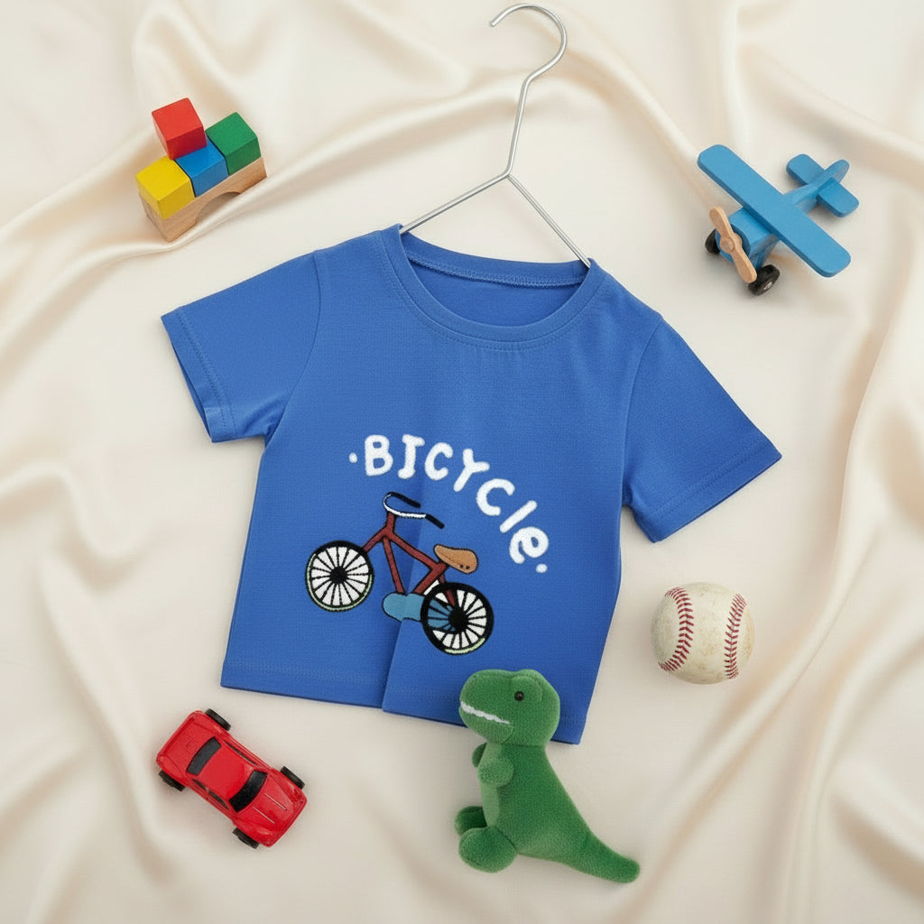 Blue Pedal Power Tee