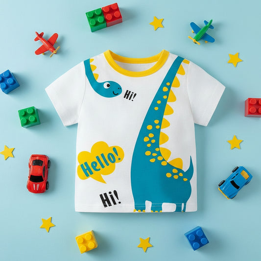 White  Long Neck Buddy Tee