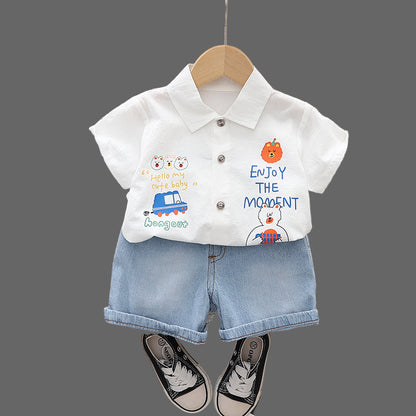 White Jaami Short Set