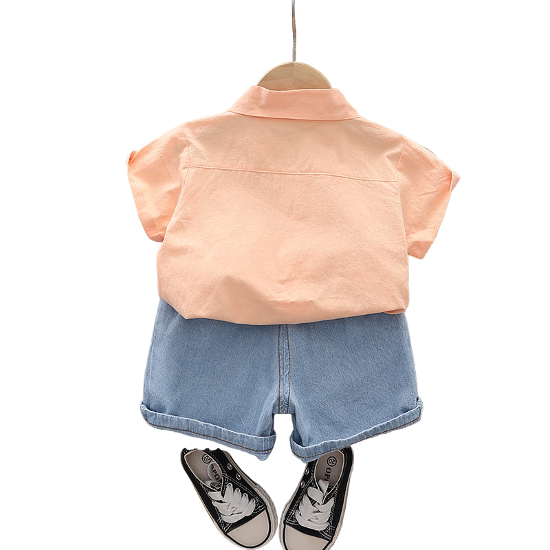Orange Jaami Short Set