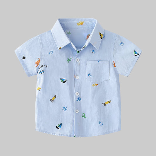Blue Holiday Vibes Shirt