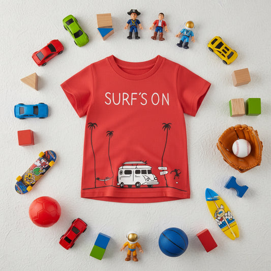 Surfer’s Little Red Tee