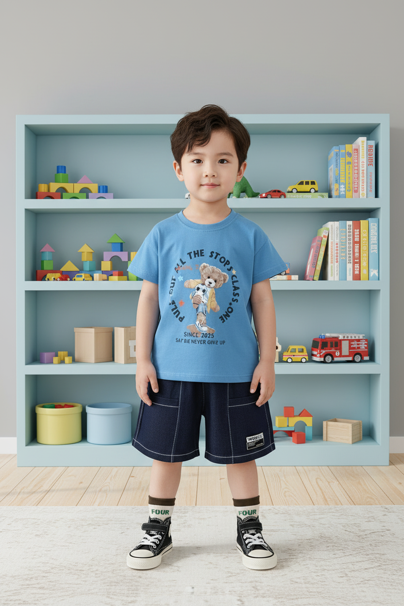 Blue Bluss Short Set