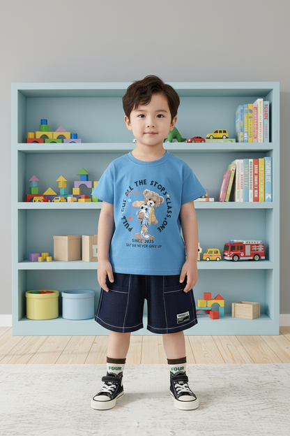 Blue Bluss Short Set