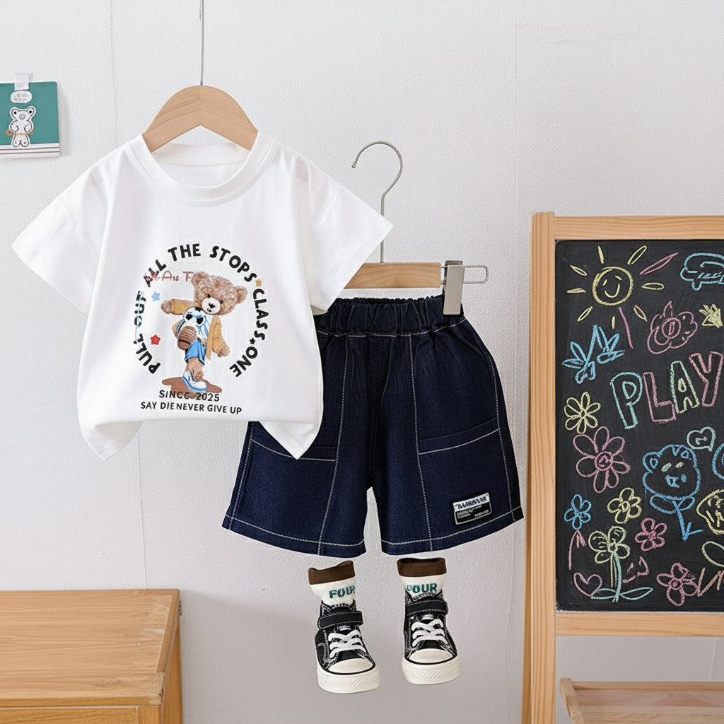 White Bluss Short Set