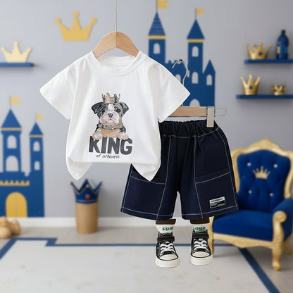 White Royal King Set