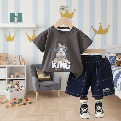 Brown Royal King Set
