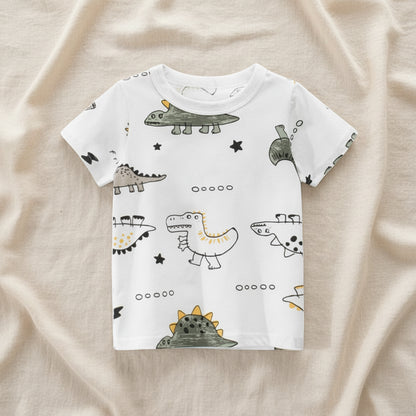 Dino-mite White Tee