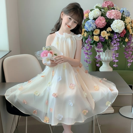 Floral Princess Girl Dress