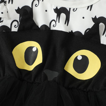 Meow! Girls Cat Dress
