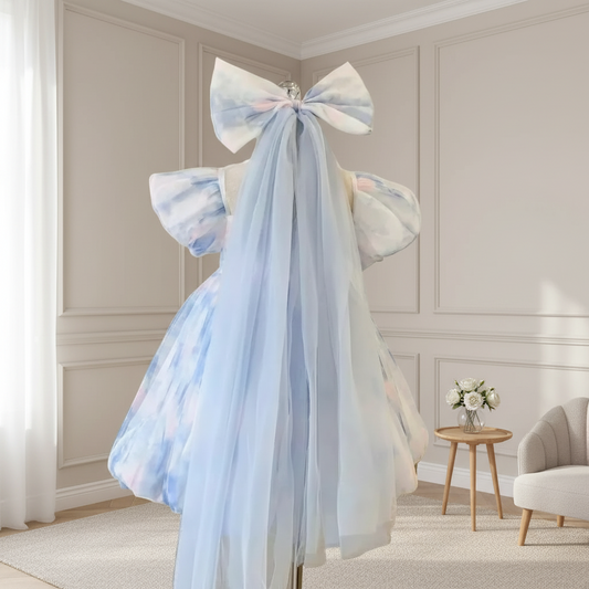 Blue Fairy Pearl Frock