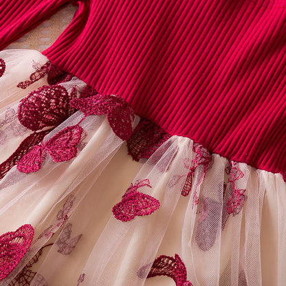 Blush Berry Bloom Dress