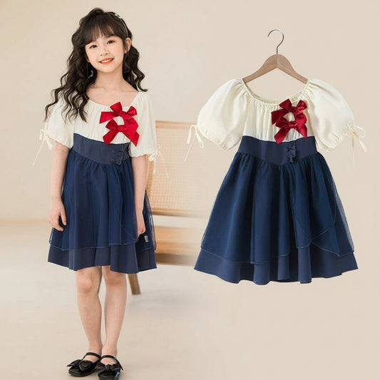 Whirl Bow Frock